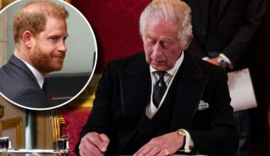 King Charles omits Prince Harry from important plan