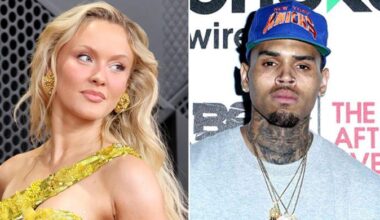 Zara Larsson comes out guns blazing against Chris Brown