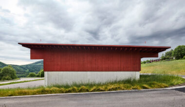 Liden fire station by Kod Arkitekter