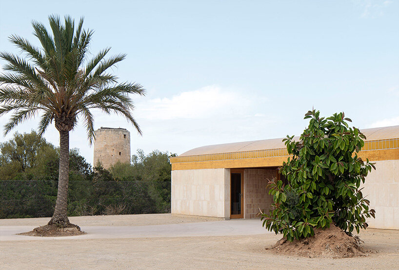 low-rise vaults trace undulating roofline of nursery school in mallorca by BOS arquitectes