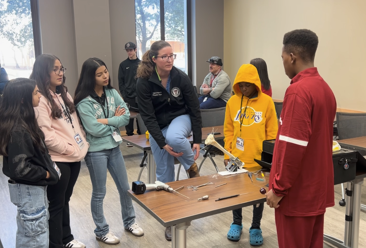 El Paso middle schooler finds purpose at Medventure after losing grandfather to cancer