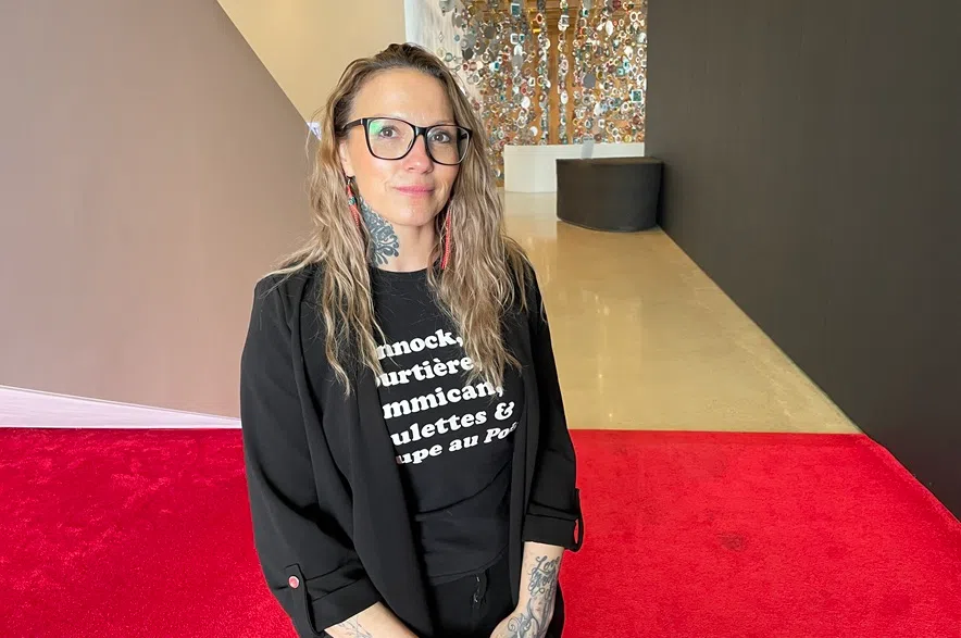 Beverly Fullerton, the Métis Nation-Saskatchewan’s minister of health, mental health and addictions, in a portrait photo.