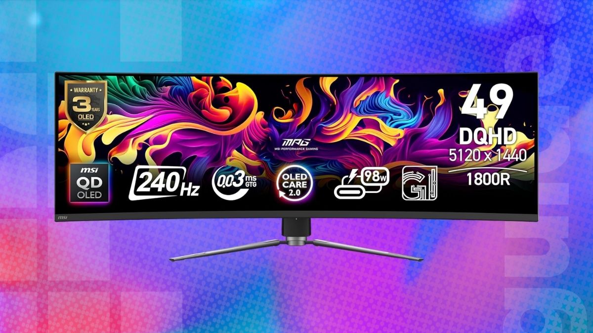 Massive MSI 49-inch curved gaming monitor drops to its lowest-ever price on Amazon