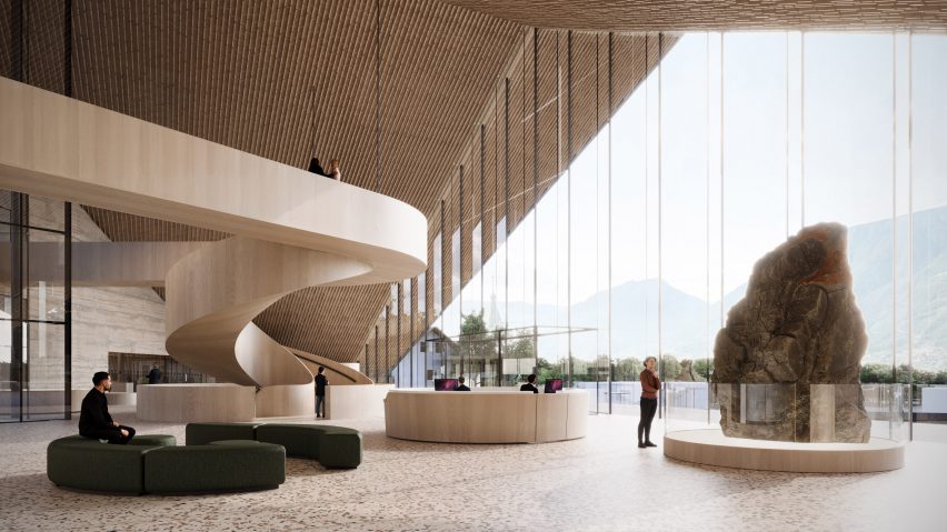 Design for Museum Depot in South Tyrol by Peter Pichler Architecture