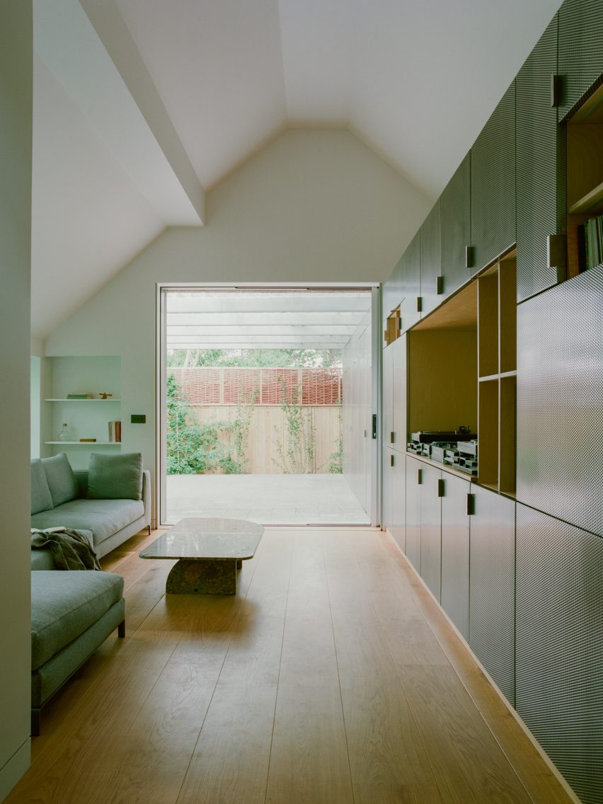 Interior view of Exeter Road Pavilion