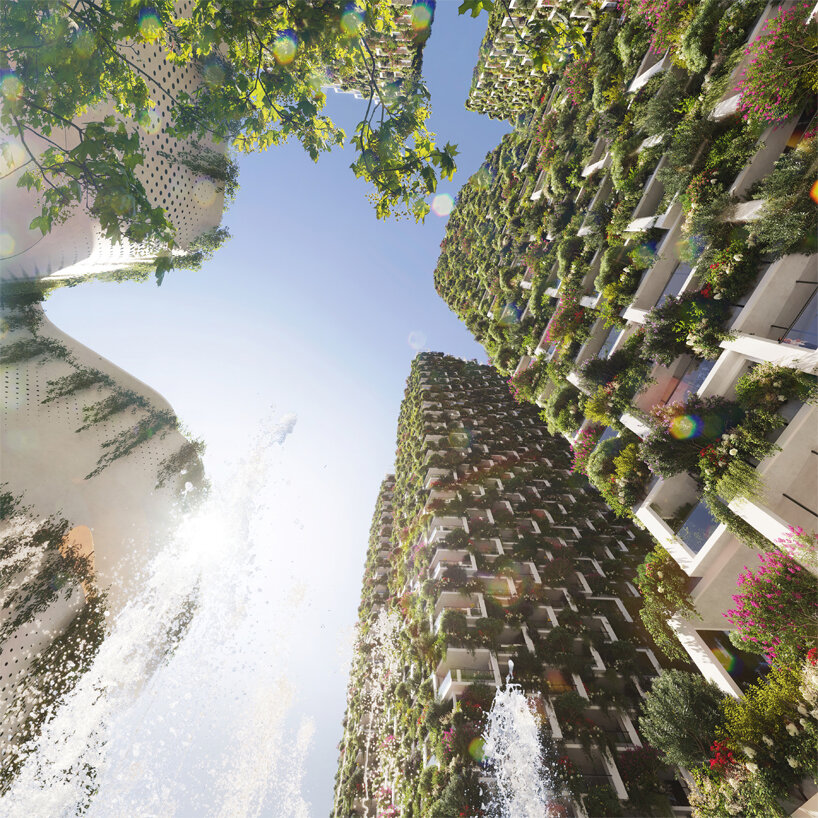 nivan sky gardens by studio symbiosis convert penthouses into vertical forest in hyderabad