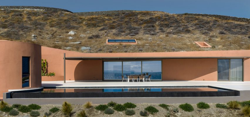 Pool at the Olen resort by Ateno Architecture Studio