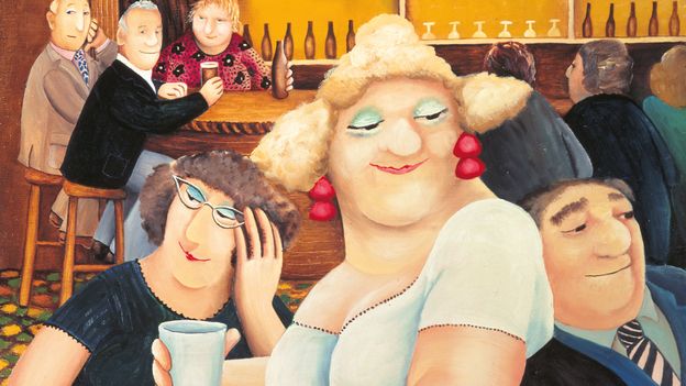 Why critics scorned Beryl Cook's 'saucy' paintings