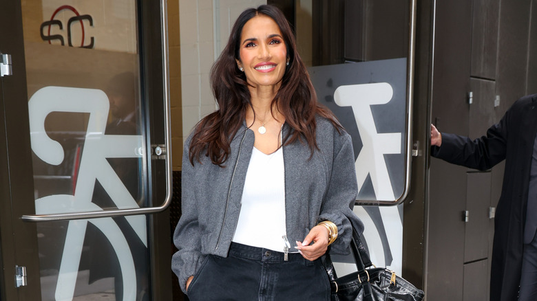 Padma Lakshmi is seen on November 06, 2025 in New York City.