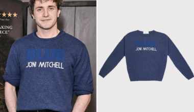 Paul Mescal Joni Mitchell Sweater at Man on the Run Screening: Shop