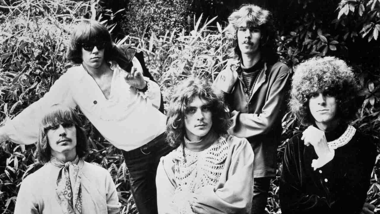 Steppenwolf posing for a photograph in the late 1960s