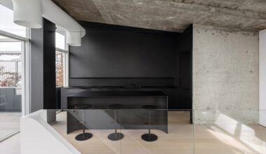 "Restrained, rigorous" palette enhances Toronto penthouse by GH3*