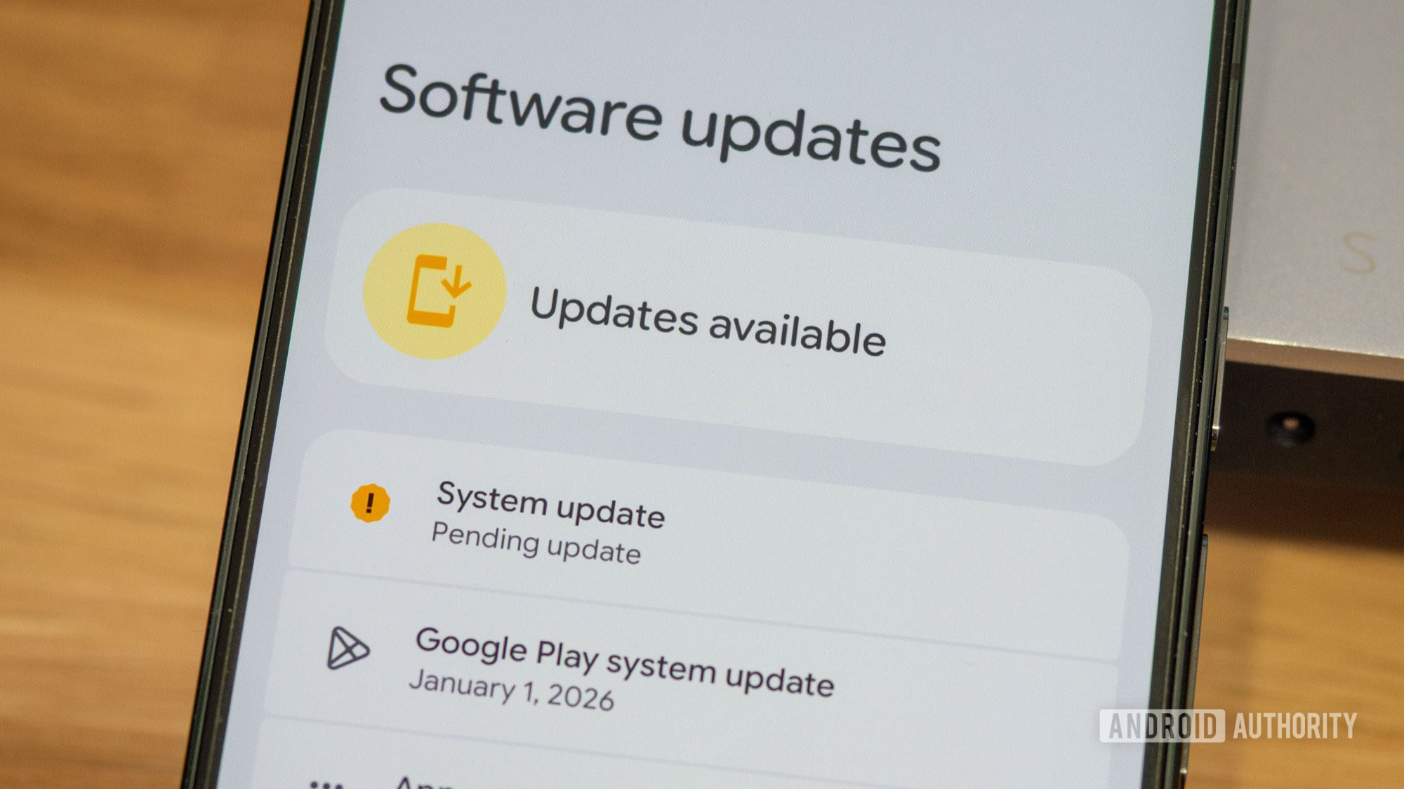 pixel system software update available pending