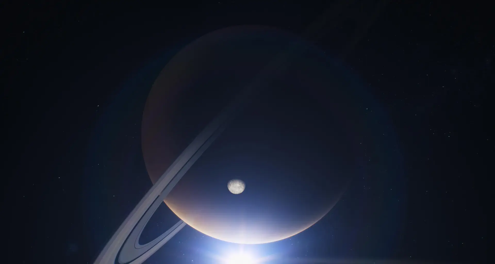 A lost moon may have created Titan and Saturn’s rings