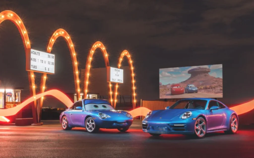 orsche’s real life Sally Carrera 911 just headed to the US for a year of adventures with Lightning McQueen 