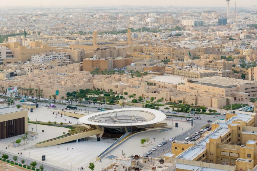 Qasr AlHokm Metro Station in Riyadh by Snøhetta 
