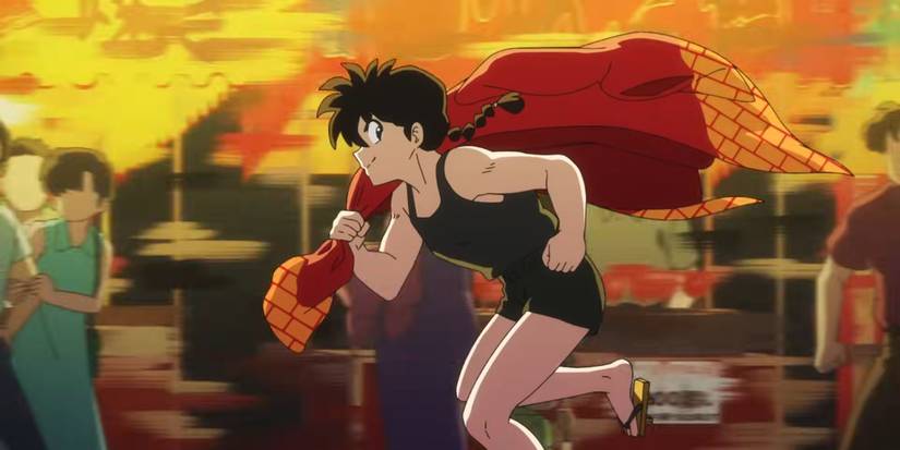 Ranma running in Ranma 1 2 Season 2 trailer