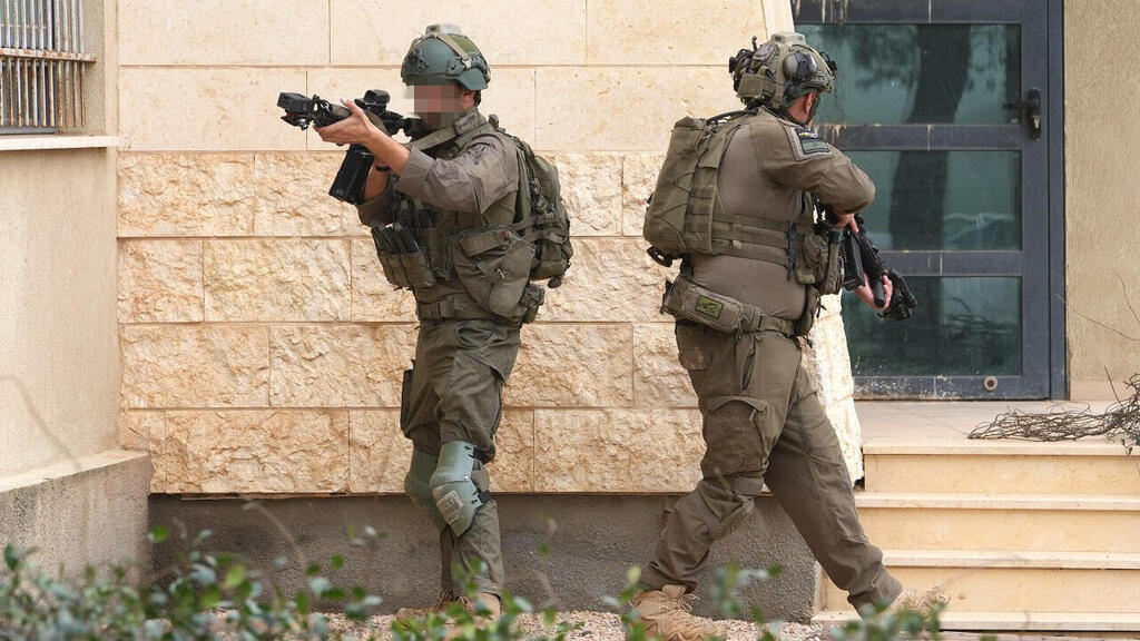 תרגיל של יחידת פרא (לוט"ר גולן) במושב נטור