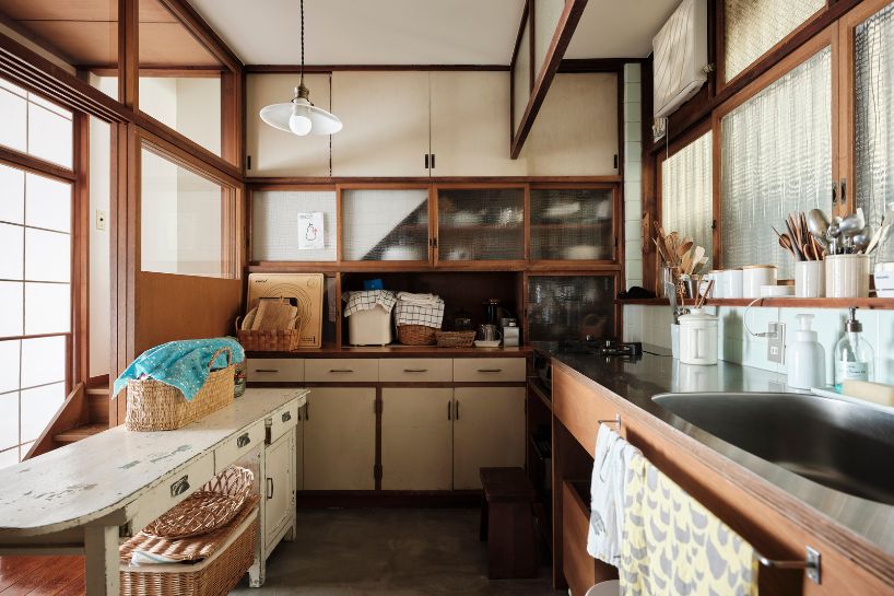 ROOVICE revives mid-century japan home through layered wooden interiors