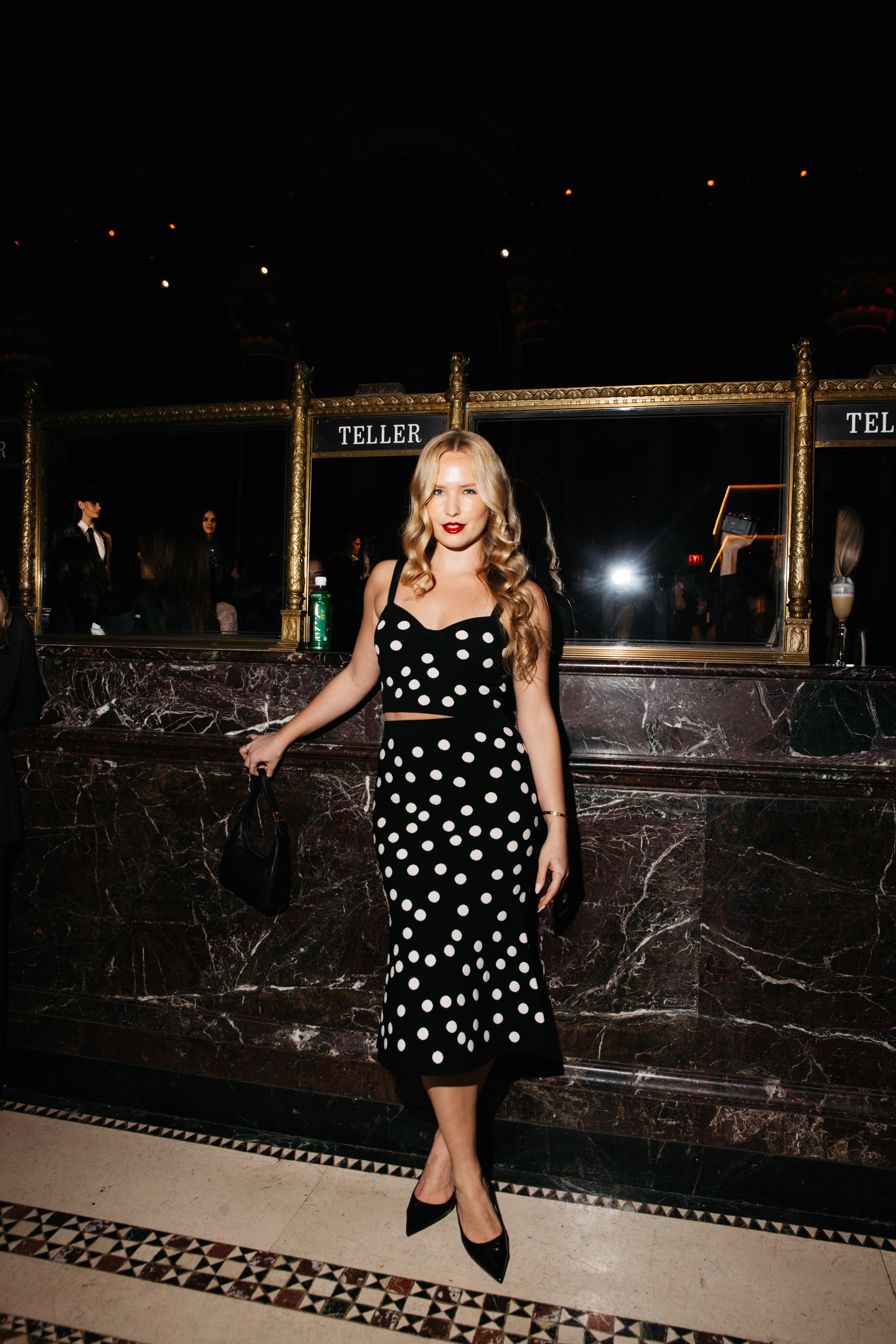 Sailor Brinkley Cook at the L'Agence presentation