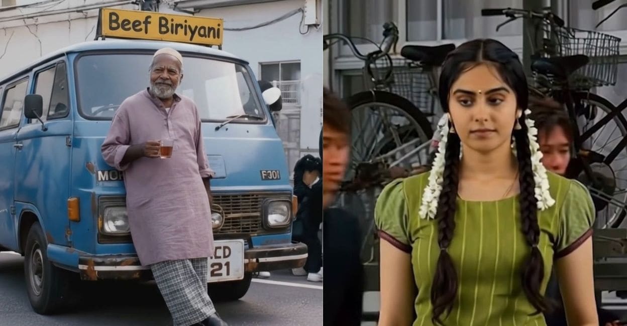 Stills from the viral video. Photo: Instagram