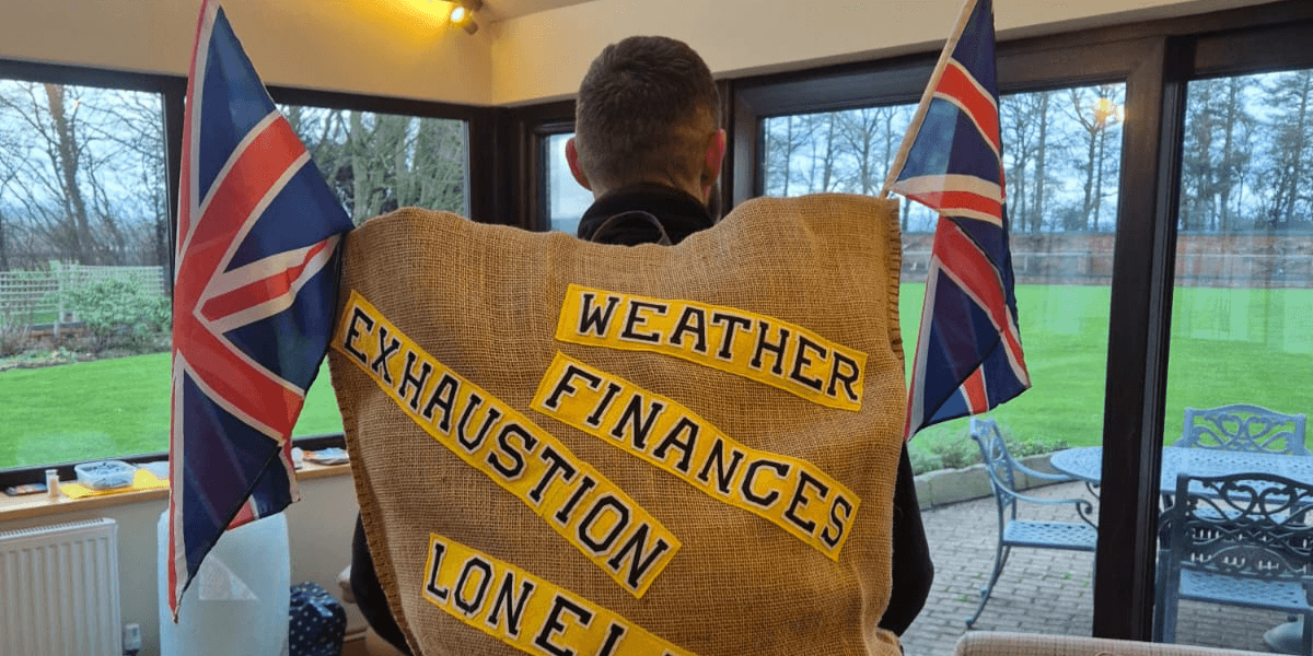 Herefordshire farmer begins 142-mile walk to London for mental health support