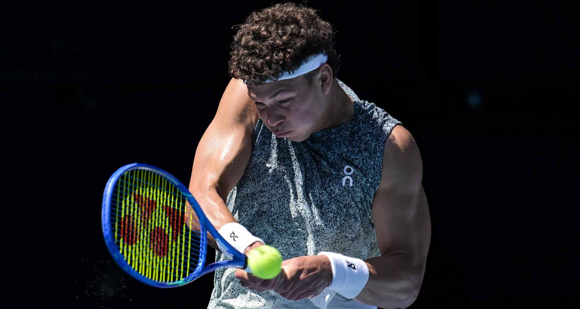 Ben Shelton earns a doubles win alongside Aleksandar Kovacevic in his first match since the Australian Open.