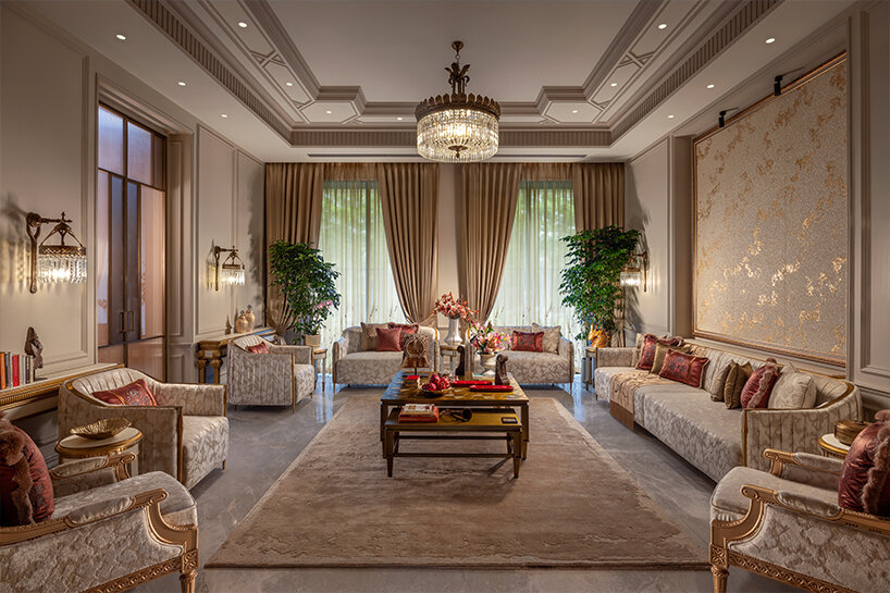 simran boparai completes prabh-te-ras residence balancing marble, murals and modernity - 4