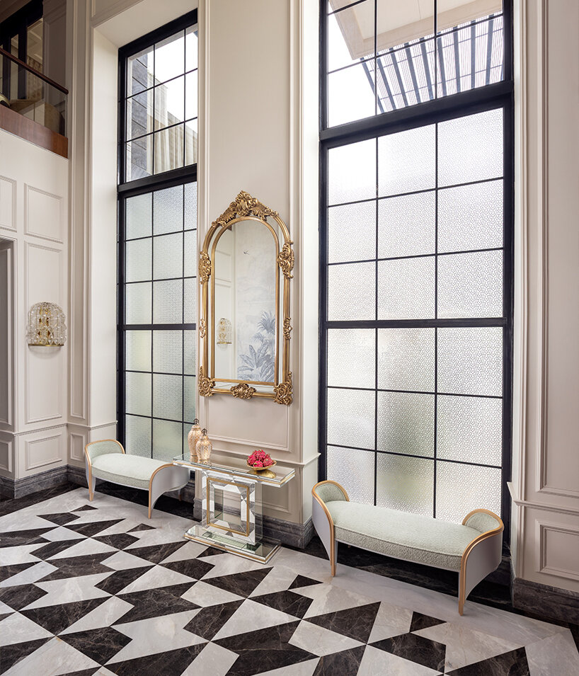 simran boparai completes prabh-te-ras residence balancing marble, murals and modernity - 5