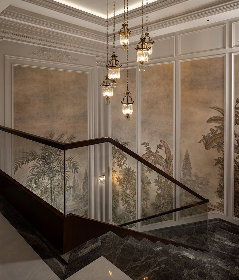 simran boparai completes prabh-te-ras residence balancing marble, murals and modernity - 7