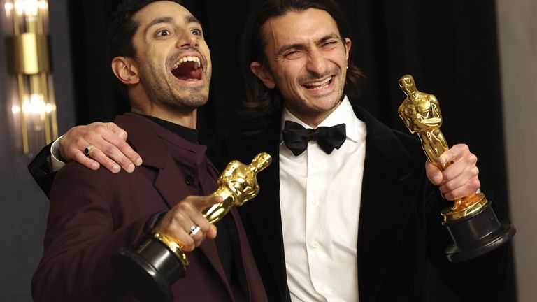 Ahmed and Aneil Karia won an Oscar in 2022 for their short film The Long Goodbye. Pic: Reuters