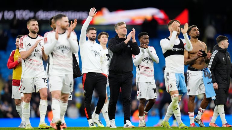 Salford put in a far better display than when they lost 8-0 to Man City in last season's FA Cup