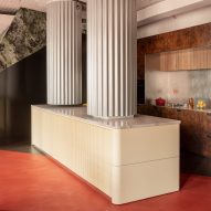 Kitchen of Tabula Studio office in Bilbao