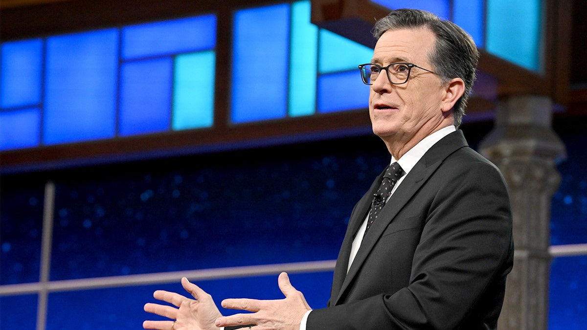 Stephen Colbert delivers monologue