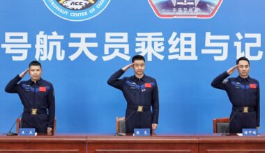 'Some of the cracks had penetrated through': Chinese astronauts reveal new details about spacecraft that 'stranded' them in space last year