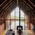 © Benjamin Hosking The Stable and the Orange Barn / Nobuyasu Hattori + Shota Koga - Interior Photography, Living Room, Wood, Beam
