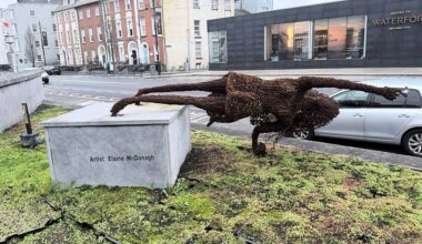 Theatre Royal sculpture in Waterford Potentially Vandalised |
