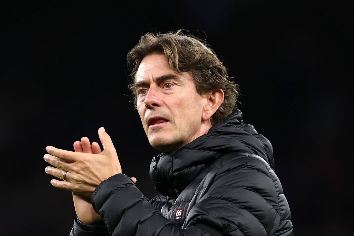 Thomas Frank sacked by Tottenham after eight months in charge