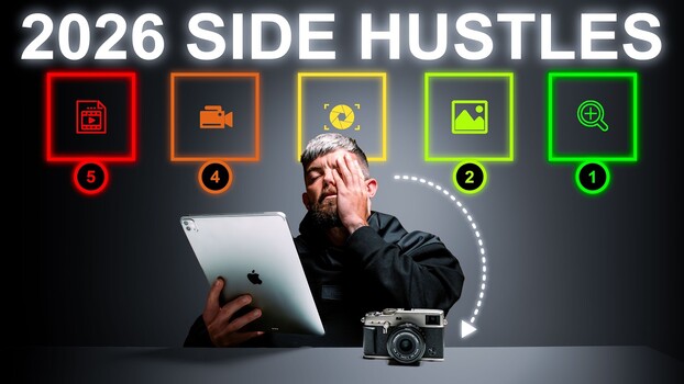 5 Camera Side Hustles That Actually Pay in 2026
