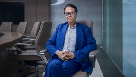 Ahsan Mansur not only stabilised the BDT from a brink of collapse, but also helped the country shore up the energy sector by clearing most of its foreign currency debt. Photo: Bloomberg
