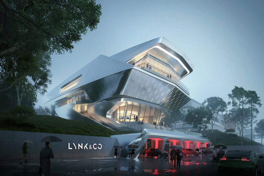 Lynk&Co Motorsport Experience Center by Muda Architects