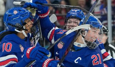 Hilary Knight won't let Trump's 'distasteful joke' ruin Olympic gold