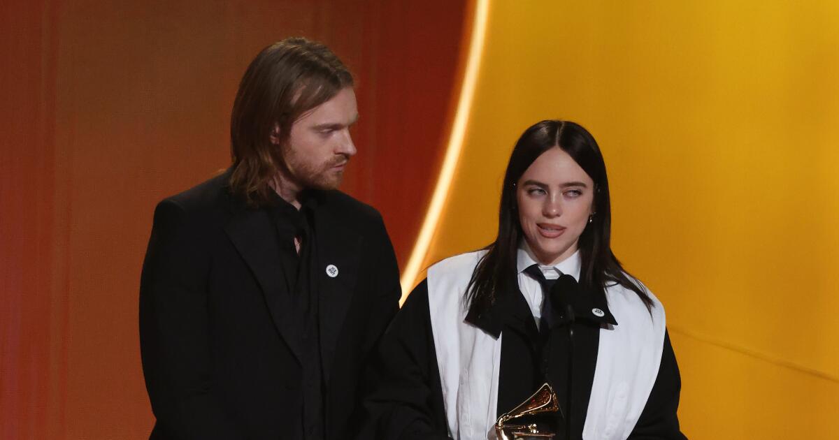 Finneas defends Billie Eilish's Grammys speech, slams 'old white men'