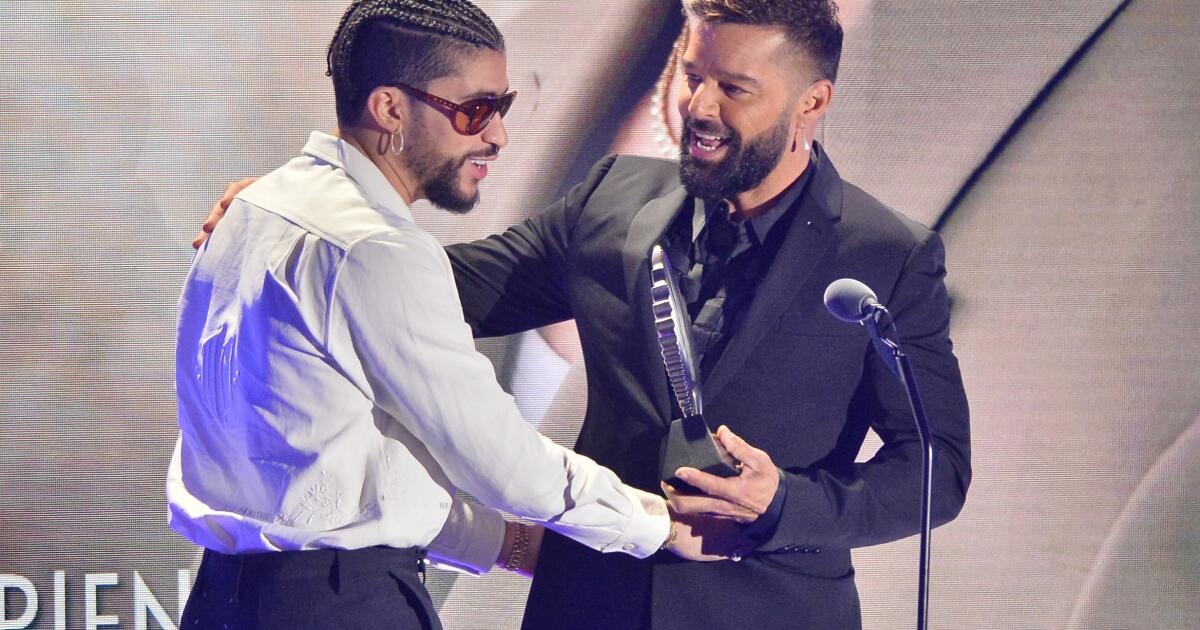 Ricky Martin pens tribute to Bad Bunny after his historic Grammy win