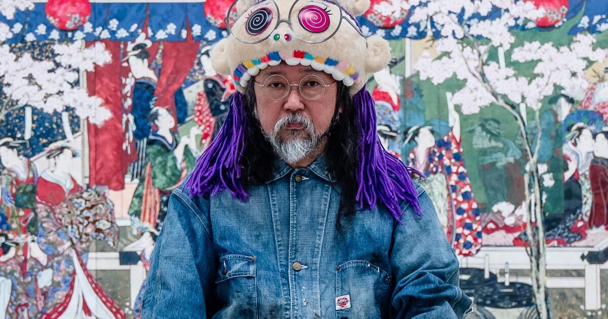 Takashi Murakami's new show at Perrotin L.A. was inspired by Monet