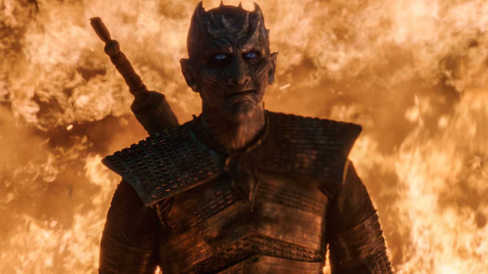 Vladimir Furdik as the Night King in Game of Thrones season 8