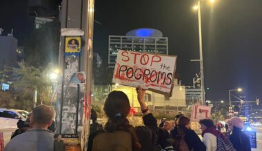 Dozens rally in Tel Aviv against West Bank 'state-backed' settler violence - Haaretz