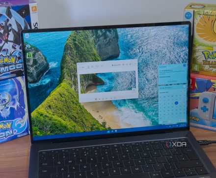 A Windows 11 laptop showing a captured screenshot and the notification center indicating that do not disturb is enabled