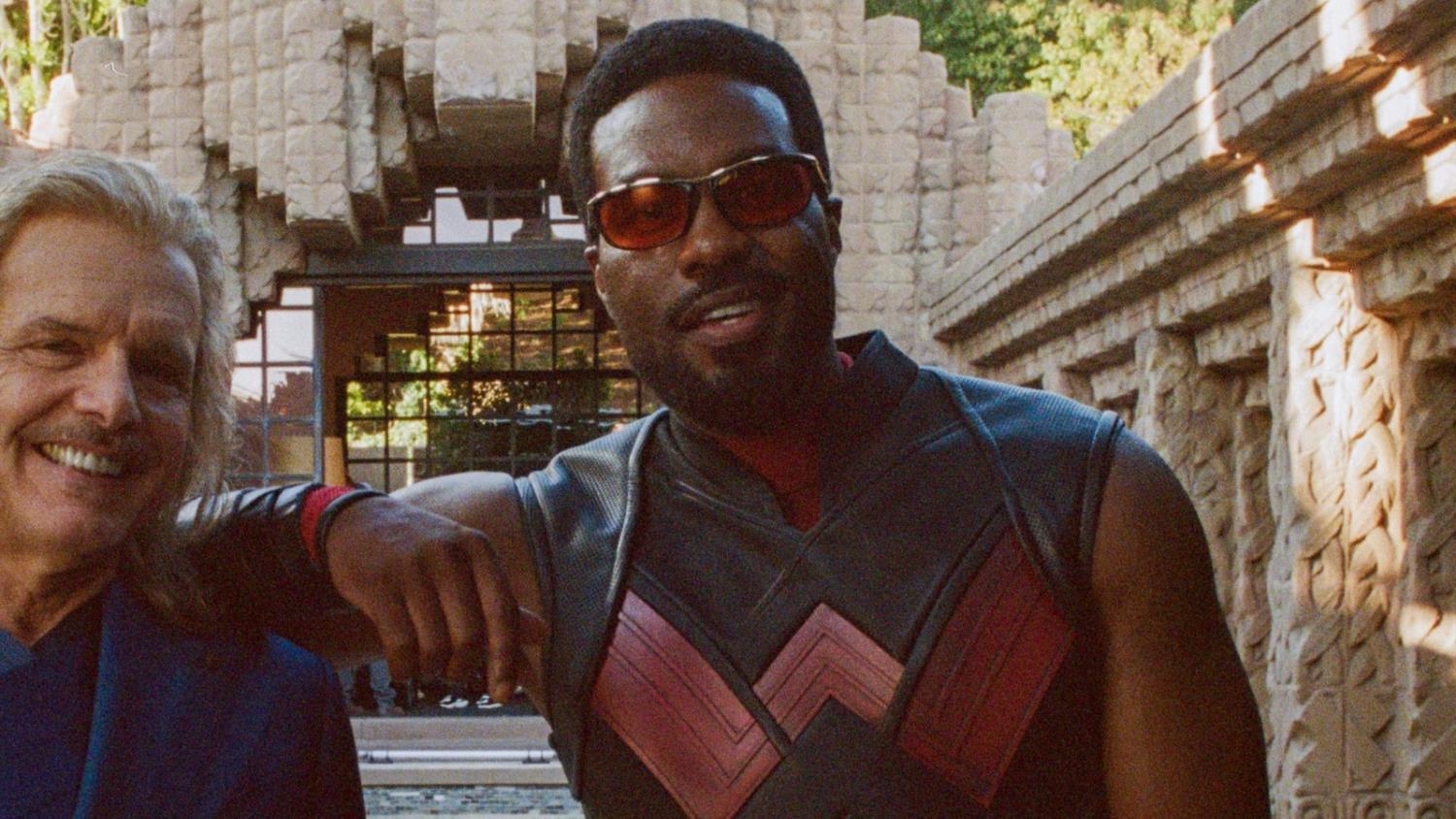 WONDER MAN BTS Photos See Simon Williams Suit Up As MCU's Newest Superhero