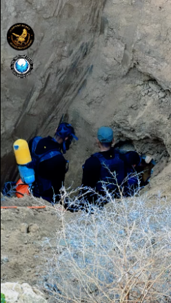 The Popular Forces militia in Rafah exposes tunnels (Facebook page of Ghassan al-Dahini, February 12, 2026) 